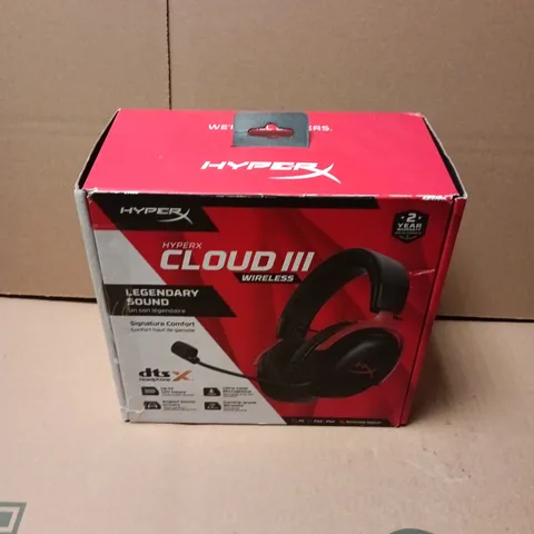 BOXED HYPERX CLOUD III WIRELESS HEADSET