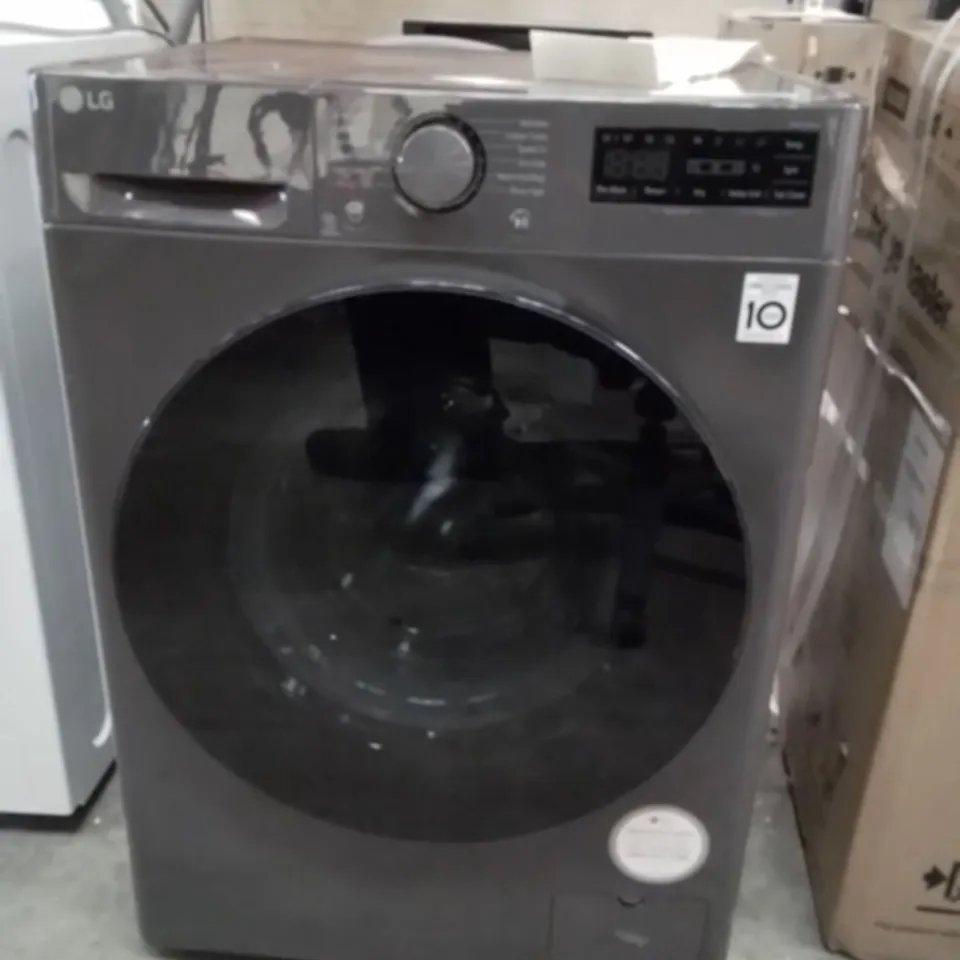LG TURBOWASH FWY606GBLN1 10KG WASH, 6KG DRY, 1400 SPIN WASHER DRYER - SLATE GREY