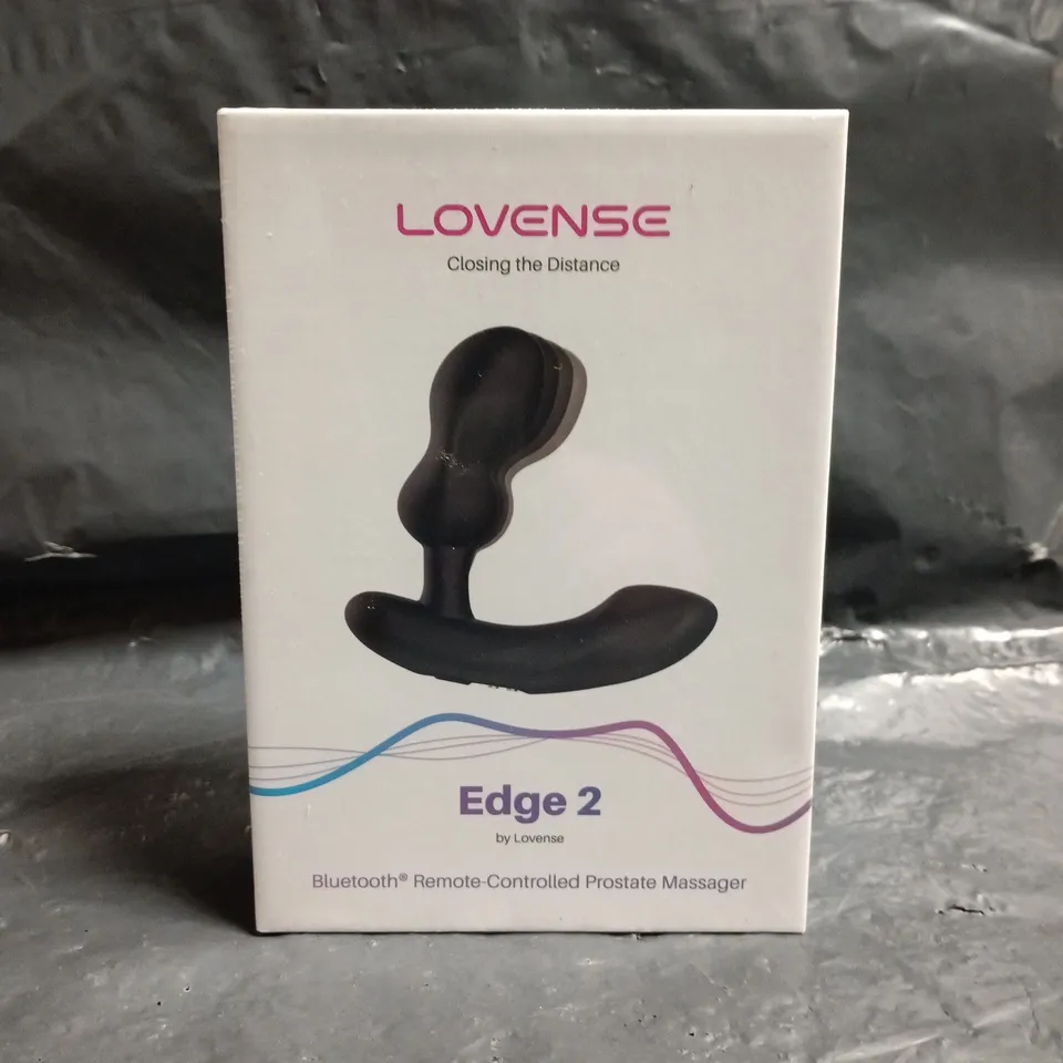 BOXED LOVENSE EDGE 2 BLUETOOTH PROSTATE MASSAGER
