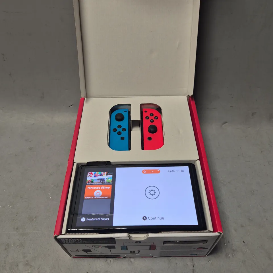 BOXED NINTENDO SWITCH OLED 