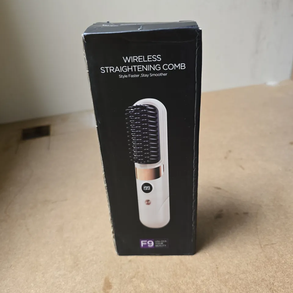 WIRELESS STRAIGHTENING COMB – F9