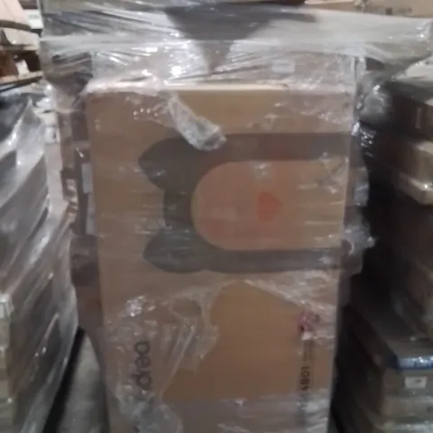 PALLET CONTAINING ASSORTED ITEMS TO INCLUDE: GARMENT RAILS, DOG CRATES AND PET PENS ECT.
