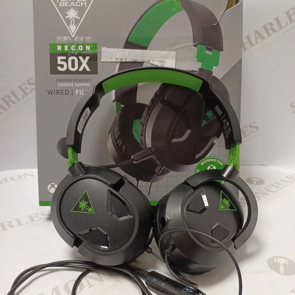 TURTLE BEACH, EAR FORCE RECON 50X BLK XBOX HEADSET