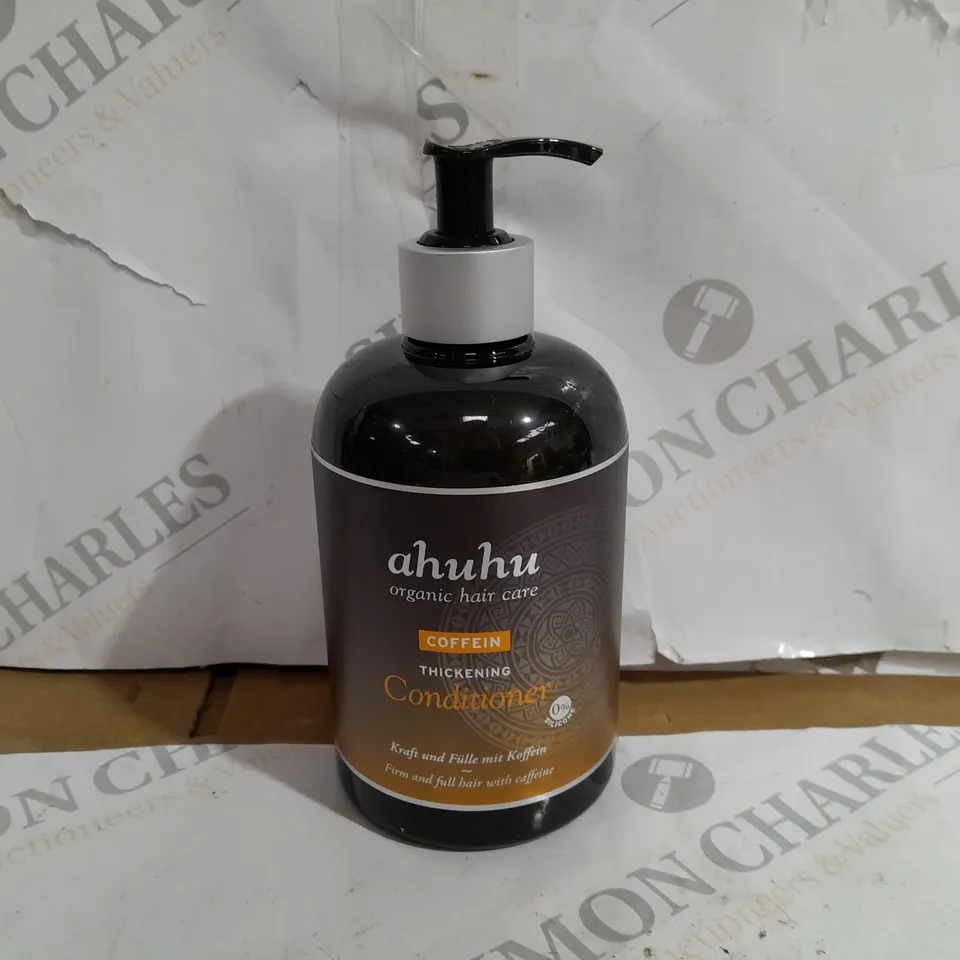 AHUHU ORGANIC HAIR CARE COFFEIN THICKENING CONDITIONER 500ML