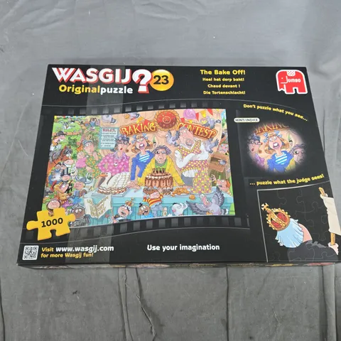 WASGIJ ORIGINAL PUZZLE 23 – 1000 PIECE JIGSAW PUZZLE - THE BAKE OFF