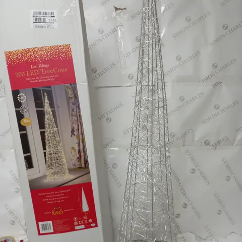 BOXED THREE KINGS LED CHRISTMAS CONE – 110 CM (COLLECTION ONLY)