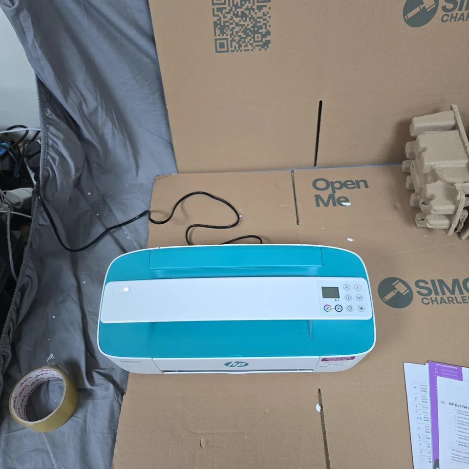 HP DESKJET 3762 ALL-IN-ONE PRINTER – TURQUOISE (WIRELESS, PRINT/SCAN/COPY)
