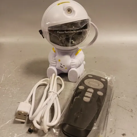 BOXED WHITE ASTRONAUT PROJECTION LIGHT