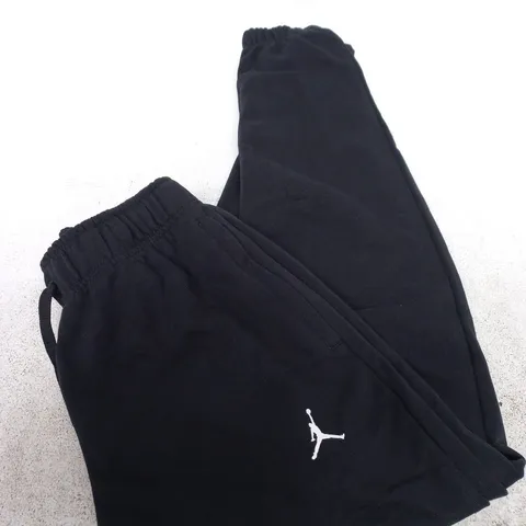 NIKE JORDAN BLACK JOGGERS SIZE S