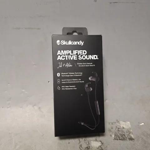 BOXED SKULLCANDY JIB + ACTIVE WIRELESS SPORT EARBUDS