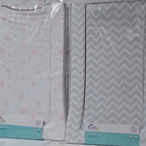 BOX OF 6 BOOTS BABY CHANGING MATS IN VARIOUS DESIGNS