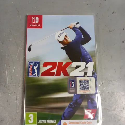 SEALED PGA TOUR 2K21 FOR NINTENDO SWITCH