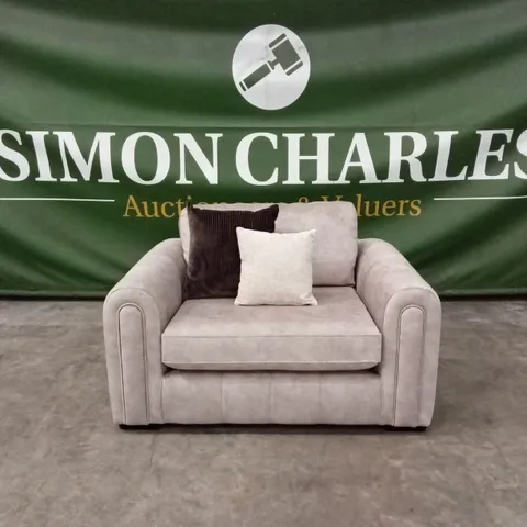 AMARA SNUGGLE CHAIR - STONE