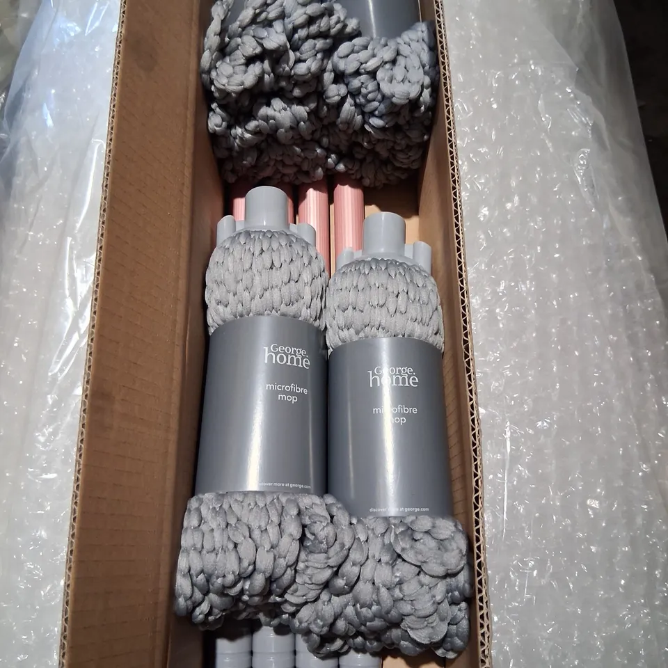 FOUR BRAND NEW HOME MICRO FIBRE ROSE GOLD MOPS