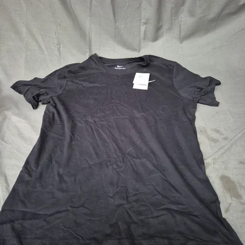 NIKE DRI-FIT TRAINING TEE IN BLACK SIZE L