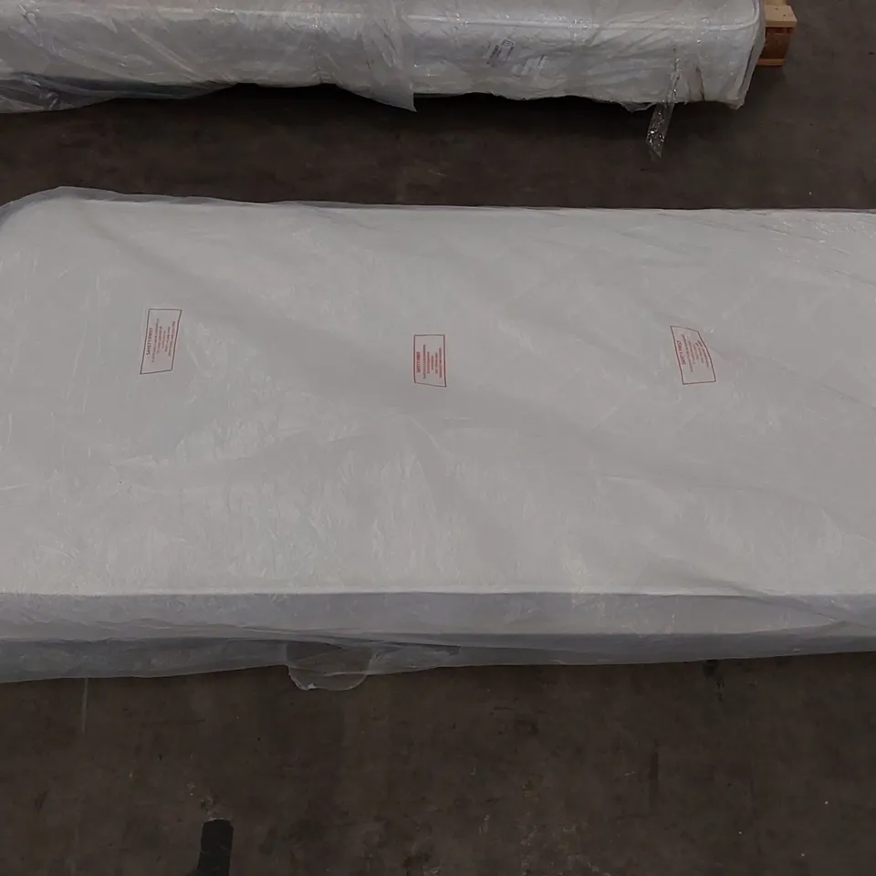 QUALITY BAGGED BIBEAU DEEP QUILTED HYBRID 3FT MATTRESS