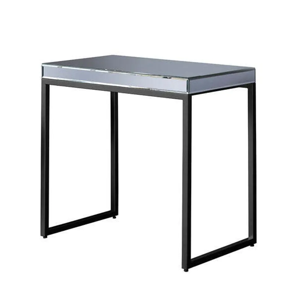 BOXED PIPPARD SIDE TABLE IN BLACK - 1OF1
