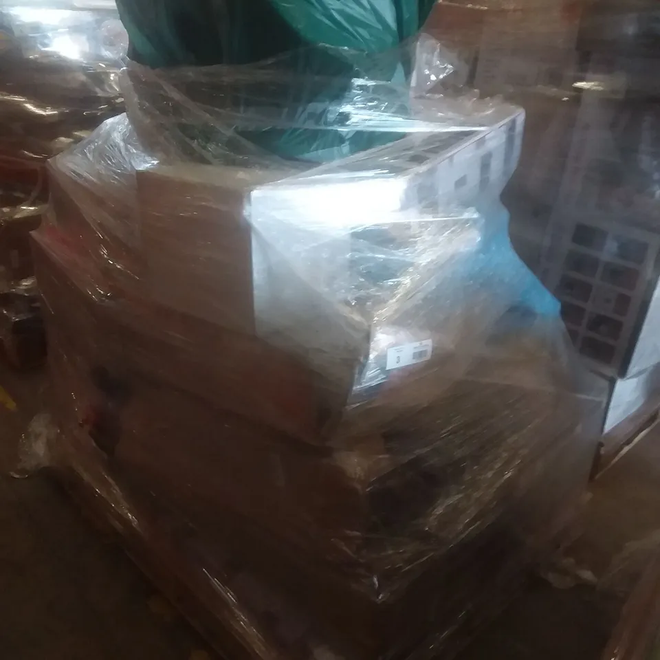 PALLET OF APPROXIMATELY 20 UNPROCESSED RAW RETURN HOUSEHOLD AND ELECTRICAL GOODS TO INCLUDE;