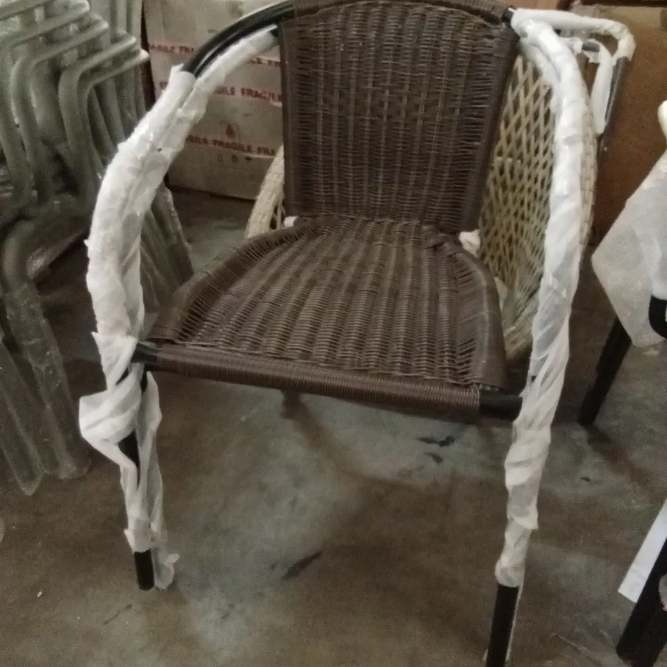 SET OF 2 MARIBELLE GARDEN BISTRO CHAIRS