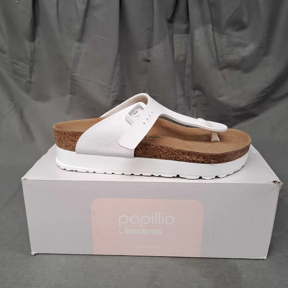 BIRKENSTCK GIZEH PLATFORM FLEX BF - SANDALS SIZE 5.5