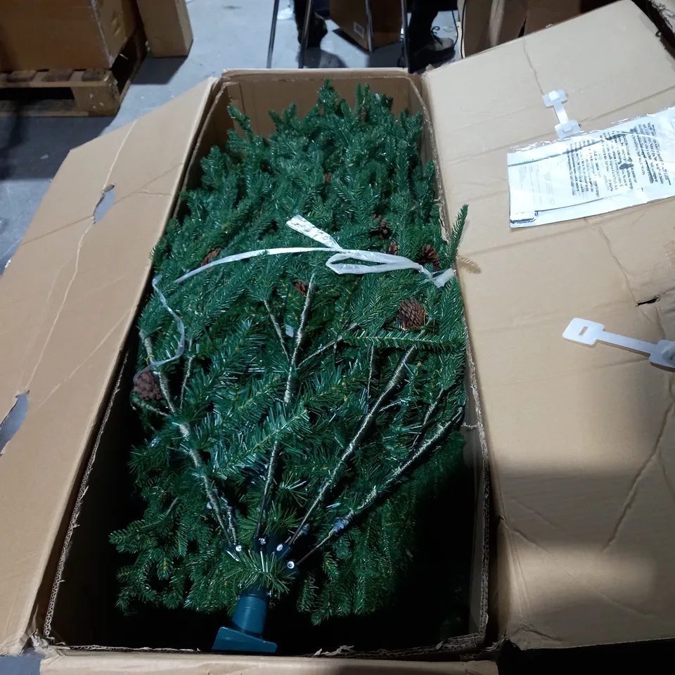 KELLY HOPPEN KENSINGTON FIR CHRISTMAS TREE - 8FT PINECONE