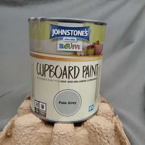 JOHNSTONES CUPBOARD PAINT PALE GREY 1L / COLLECTION ONLY 