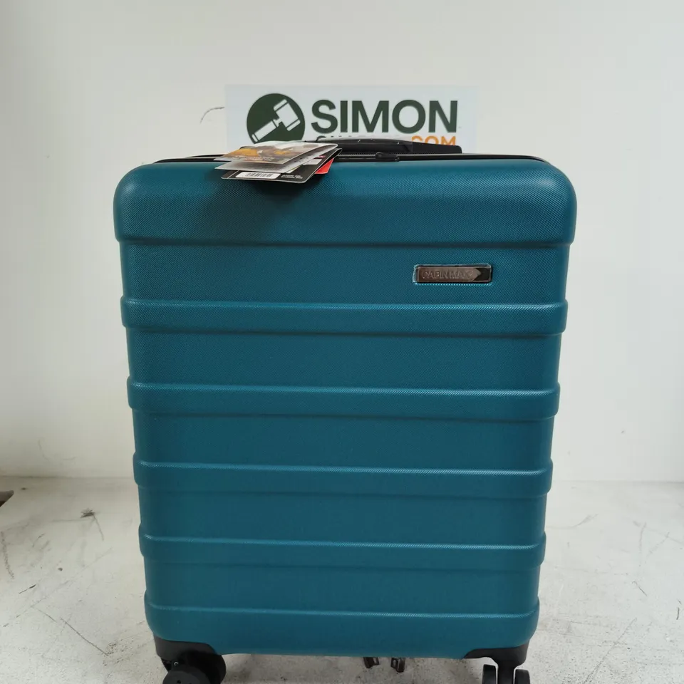 CABIN MAX TEAL HARD-SHELL CARRY-ON SUITCASE – 4-WHEEL