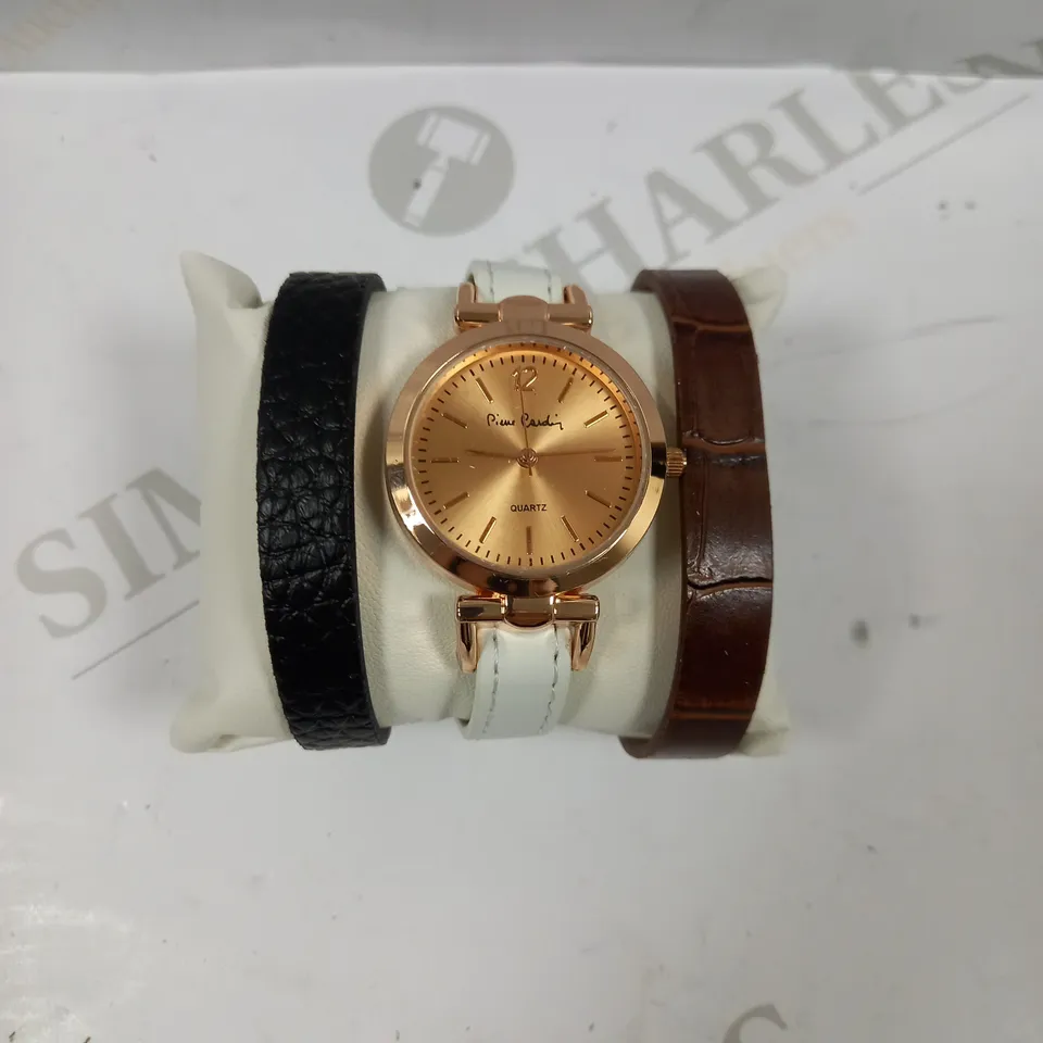 PIERRE CARDIN ROSE GOLD LADIES WATCH