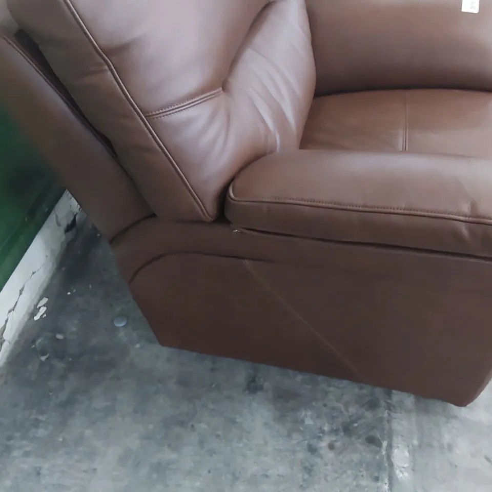 QUALITY BRITISH DESIGNER G PLAN SEATTLE ARMCHAIR CAPRI OAK LEATHER 