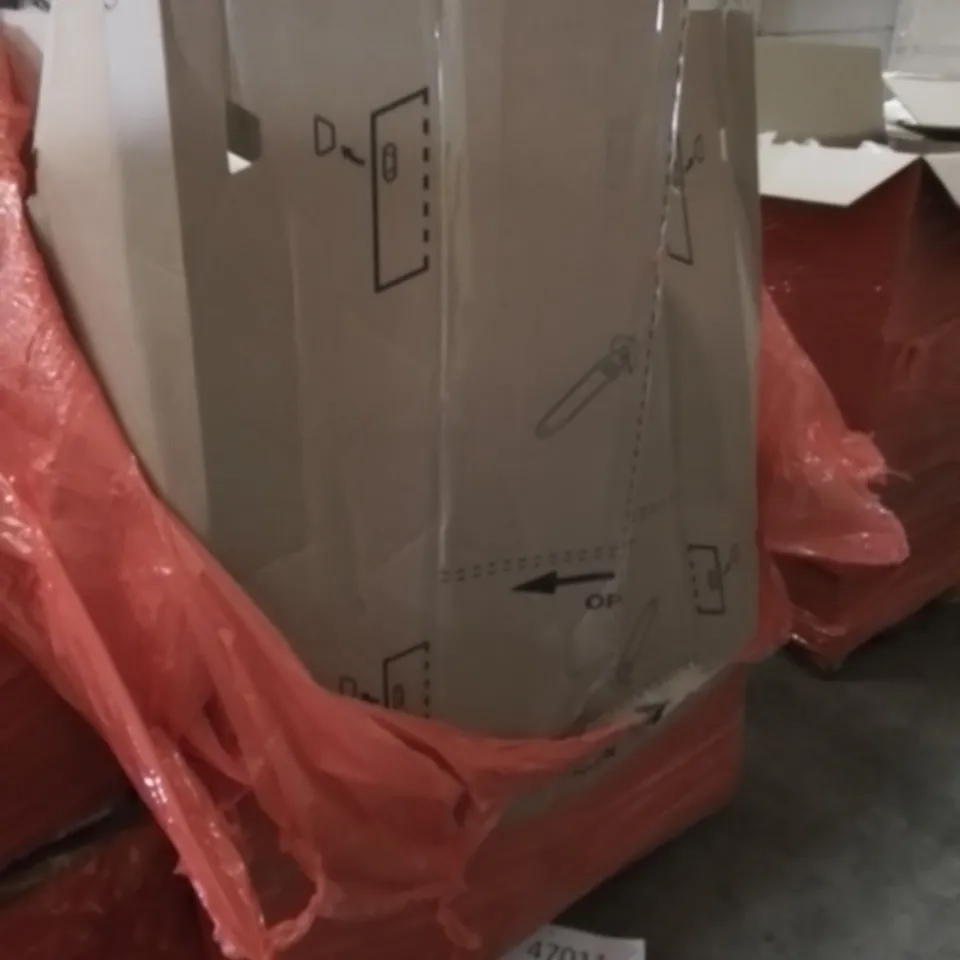 PALLET OF APPROXIMATELY ASSORTED HOUSEHOLD ITEMS TO INCLUDE INSECT KILLERS , TOWEL HOLDERS AND MIRRORS , ETC