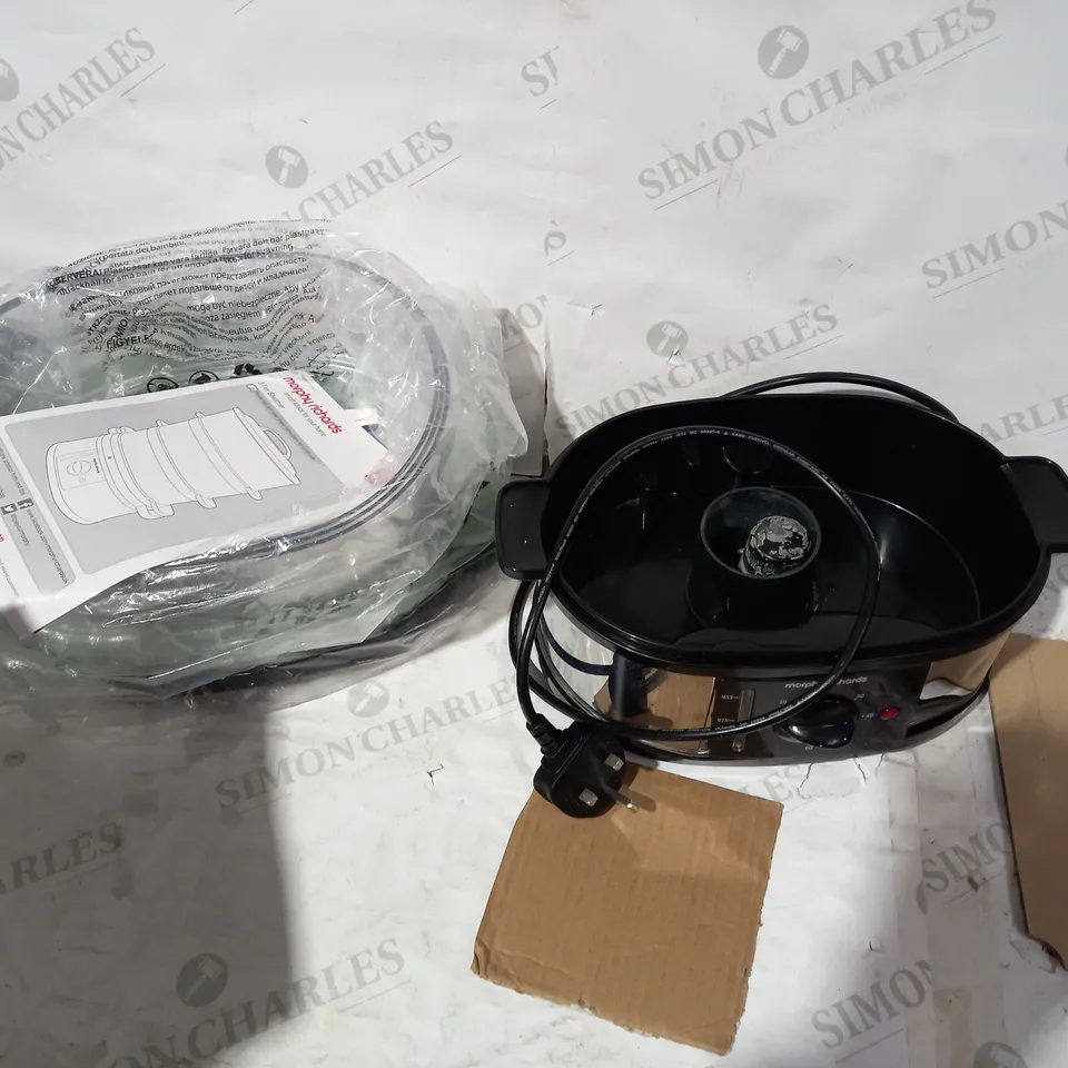 MORPHY RICHARDS STAINLESS STEEL FOOD STEAMER