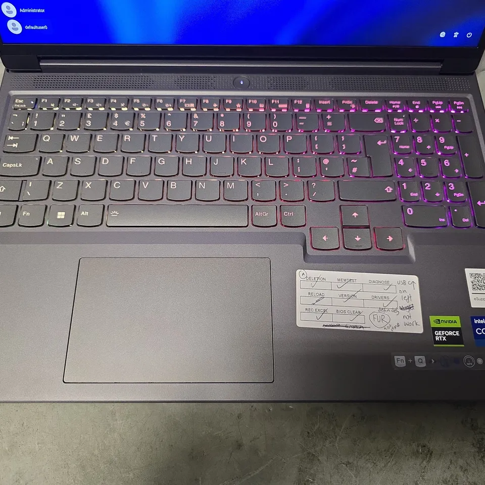 BOXED LENOVO LEGION SLIM 5 16IRH8
