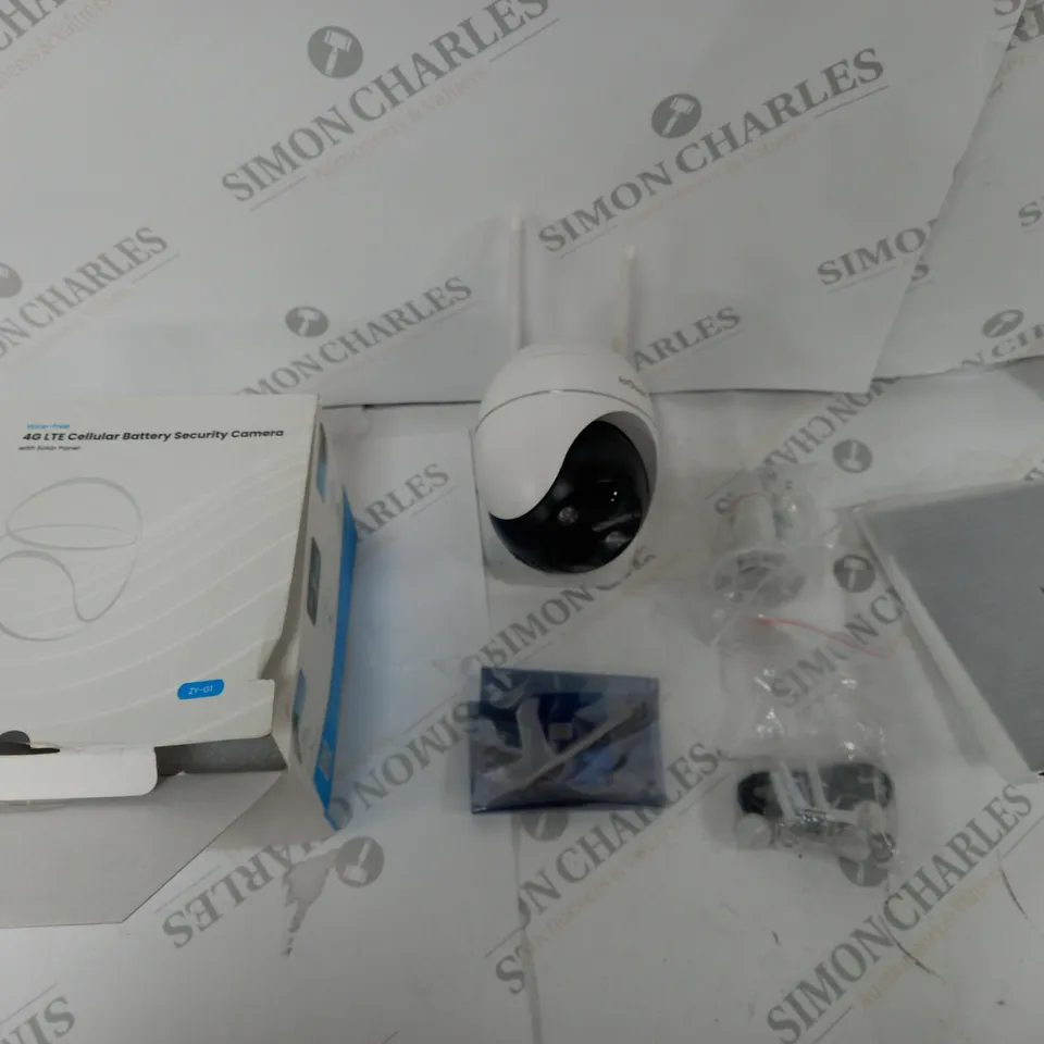IOGEEK WIRE-FREE 4G LTE CELLULAR BATTERY SECURITY CAMERA 