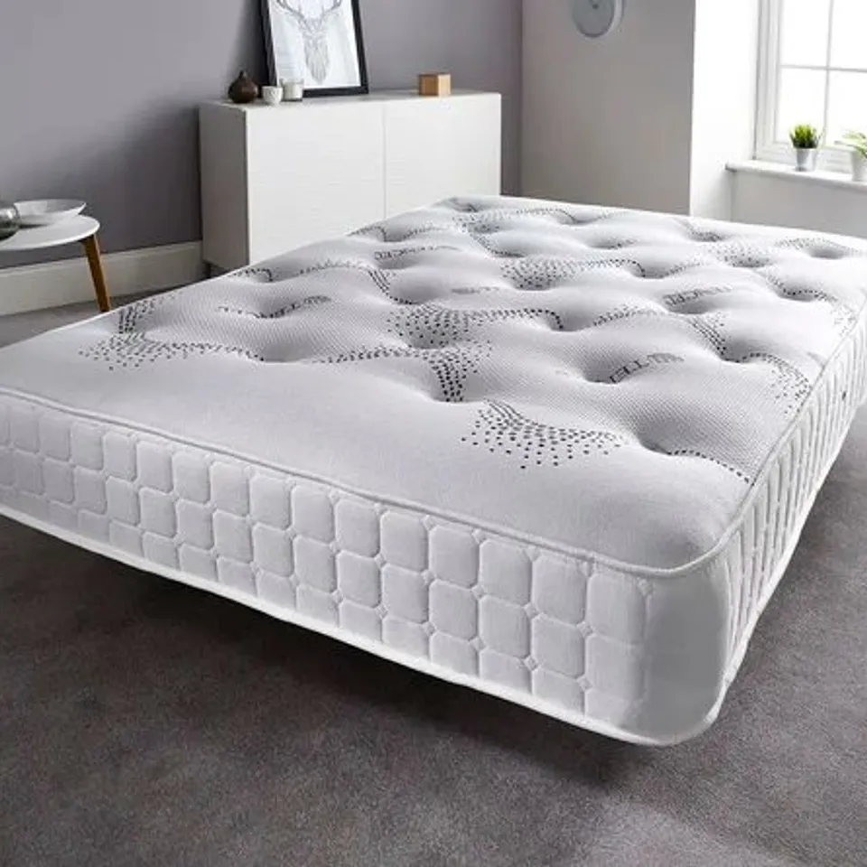 WRAPPED NATURAL POCKET SPRUNG MATTRESS- DOUBLE 