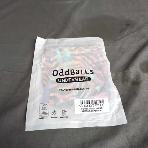 ODDBALLS BAMBOO BOXERS – MEN'S UNDERWEAR XL