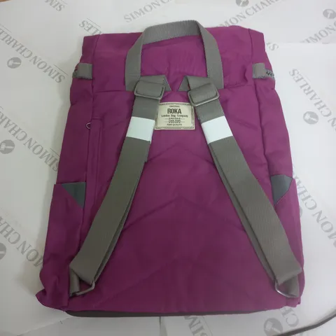 ROKA LONDON BAG COMPANY MAROON