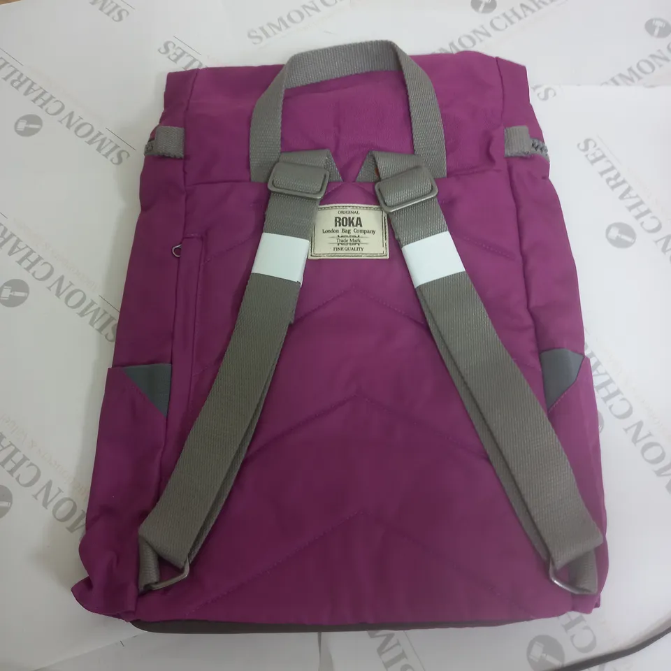 ROKA LONDON BAG COMPANY MAROON 