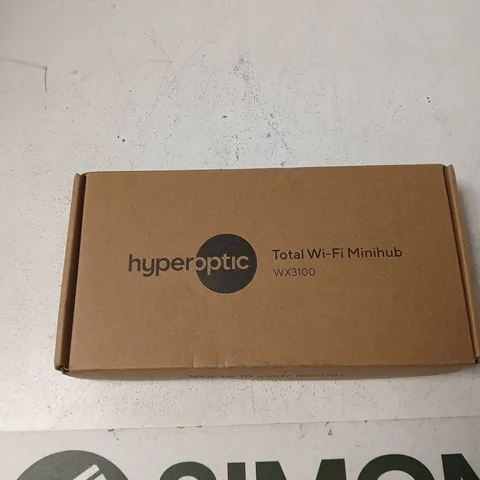 HYPEROPTIC TOTAL WI-FI MINIHUB WX3100 – BOXED WHITE WI-FI EXTENDER