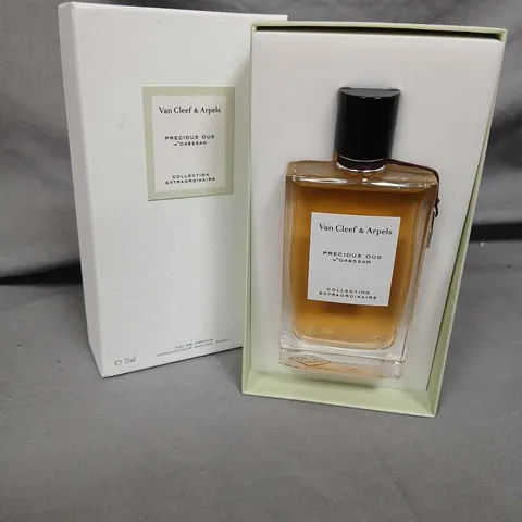 BOXED VAN CLEEF & ARPELS PRECIOUS OUD EAU DE PARFUM  75ML