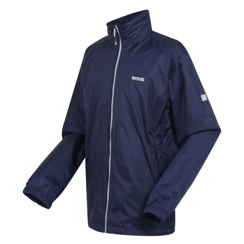 REGATTA FOLDABLE WATERPROOF JACKET LYLE IV NAVY UK SIZE 3XL