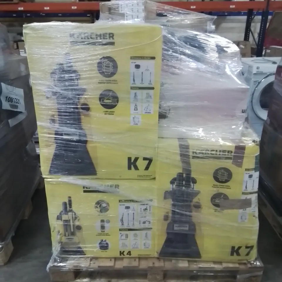 PALLET OF APPROXIMATELY 12 UNPROCESSED RAW RETURN HOUSEHOLD AND ELECTRICAL GOODS TO INCLUDE;