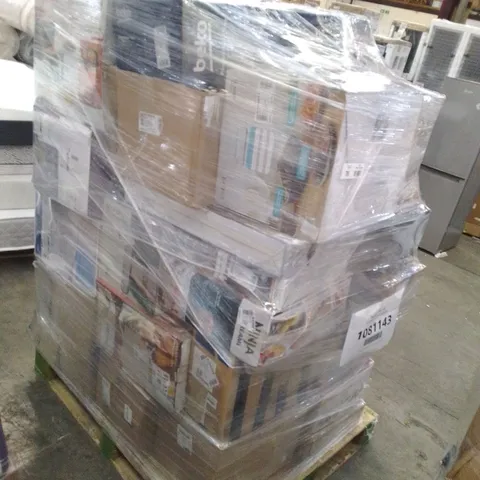 PALLET OF APPROXIMATELY 31 UNPROCESSED RAW RETURN HOUSEHOLD AND ELECTRICAL GOODS TO INCLUDE;