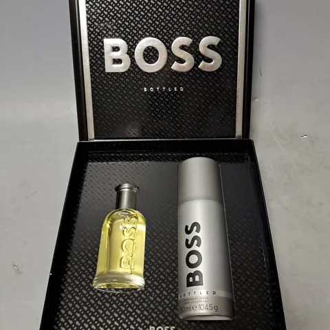 BOXED BOSS BOTTLED EAU DE TOILETTE GIFT SET