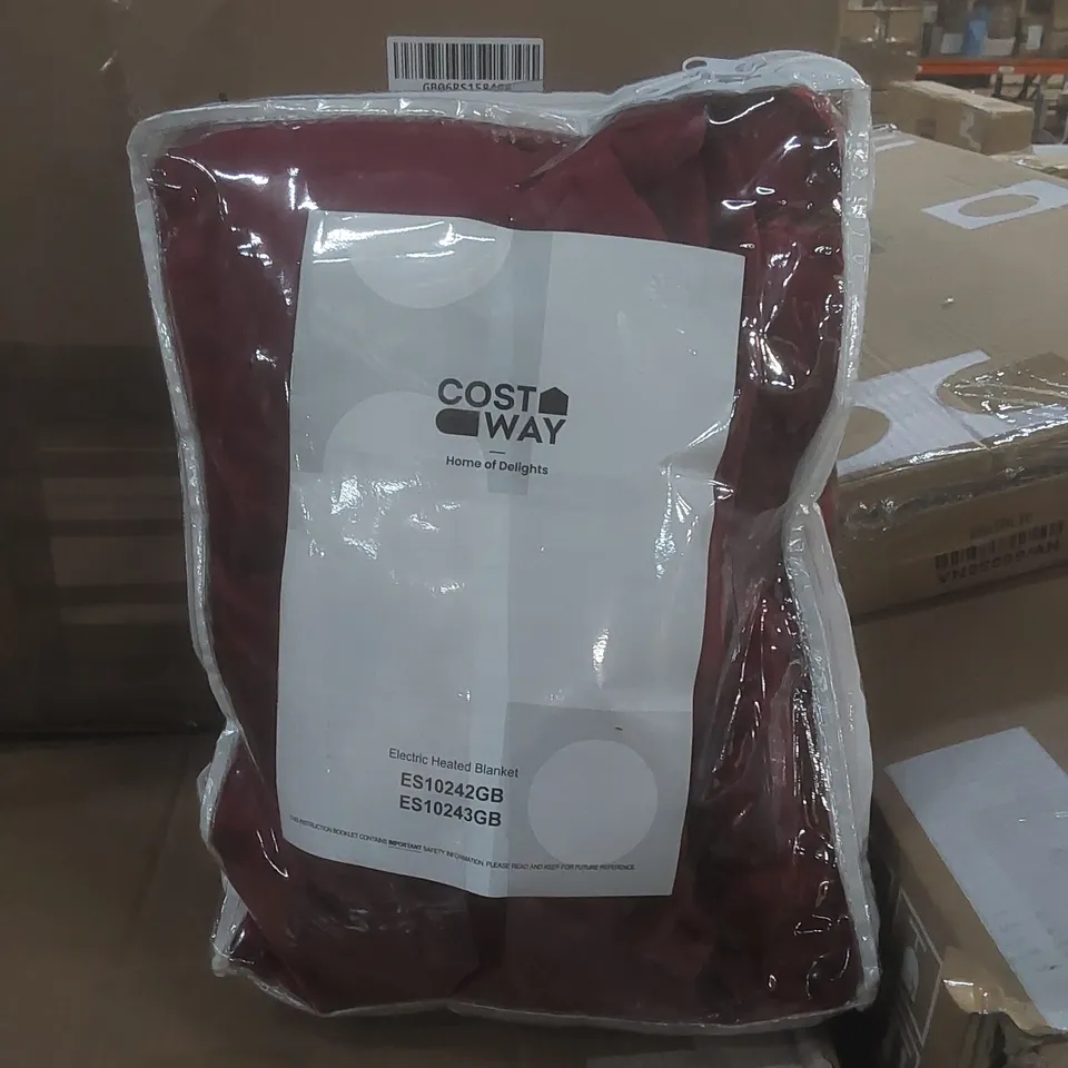 BAGGED COSTWAY ELECTRIC HEATED BLANKET