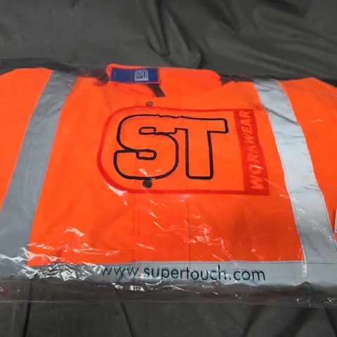 SEALED ST WORKWEAR HI-VIS TWO TONE PARKA - 3XL