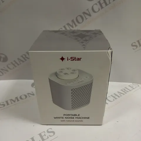 BOXED SEALED I-STAR PORTABLE WHITE NOISE MACHINE 
