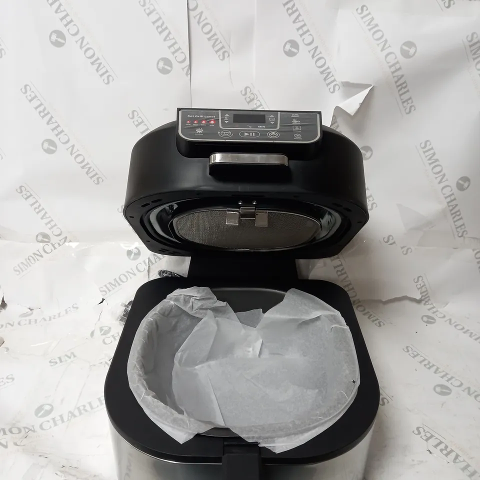 BOXED MASTERPRO KITCHEN ROBOT SMOKELESS GRILL AND AIR FRYER