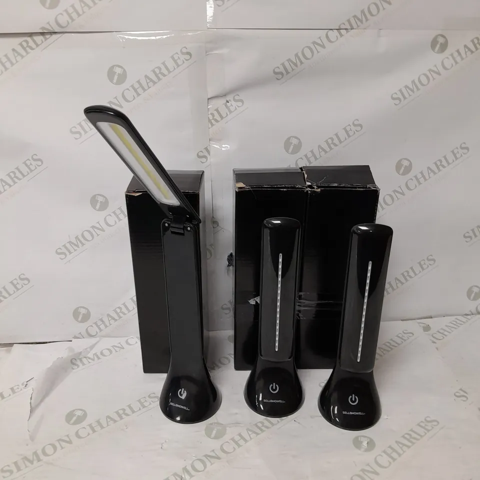 BELL&HOWELL X3 ADJUSTABLE STANDING LIGHTS IN BLACK