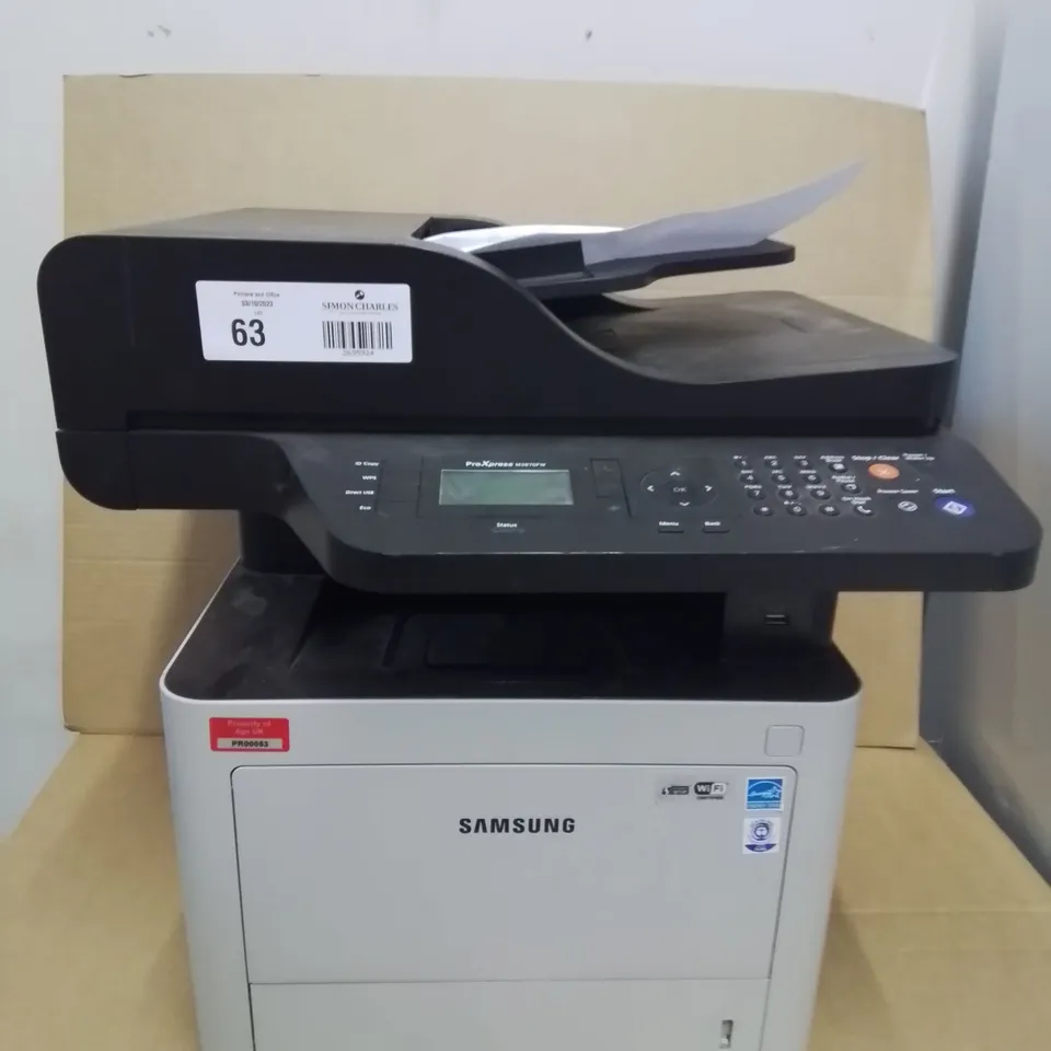 SAMSUNG PROXPRESS M3870FW USB WIFI AIO MONO LASER PRINTER M3870 SL-M3870FW/SEE