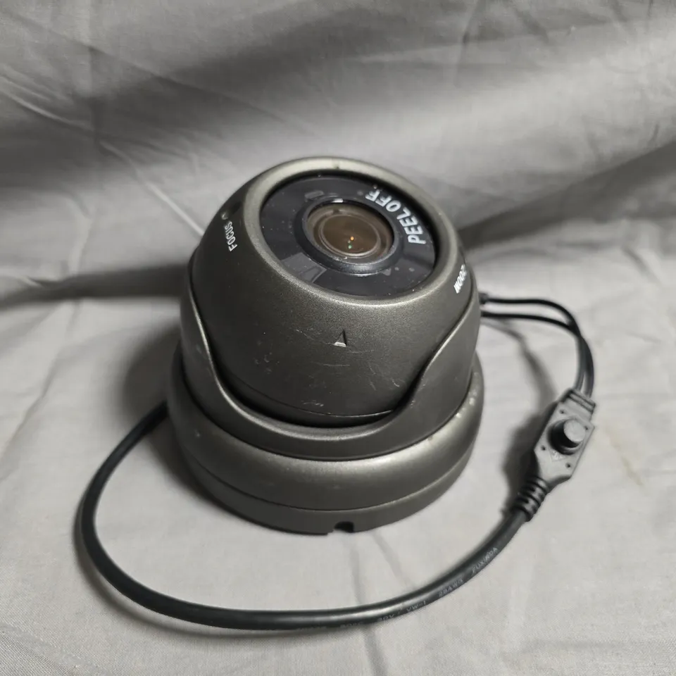 DOME CCTV CAMERA – MODEL 989.GVFD8M, 2.8-12MM LENS, 12V DC
